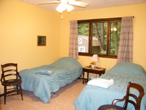 Sunflower room at the Self Realization Sevalight Centre for Pure Meditation, Healing & Counselling, Bath MI USA